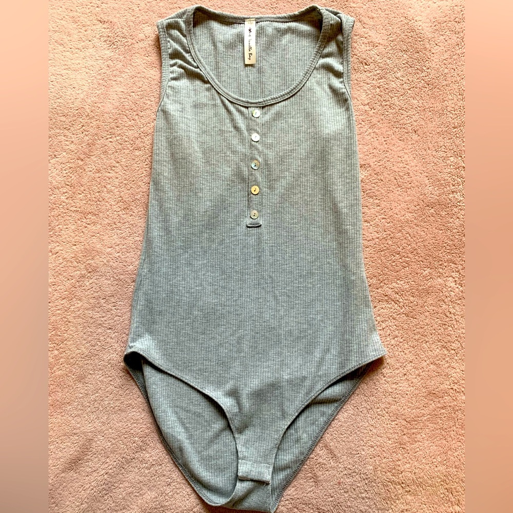 Vanilla Bay Grey Bodysuit
